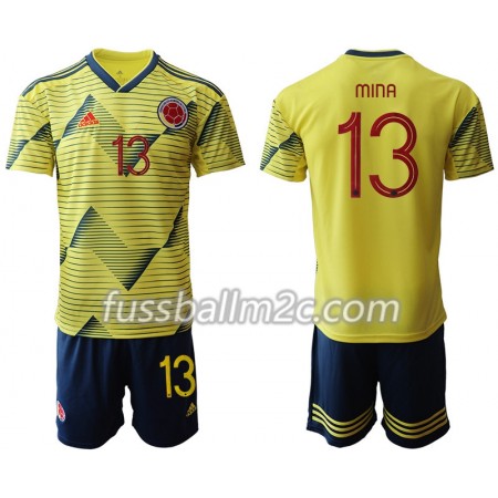 Fußballtrikots Kolumbien MINA 13 Kinder Heim Trikotsatz Copa América 2019 Fußballtrikots Kolumbien MINA 13 Kinder Heim Trikotsatz Copa América 2019